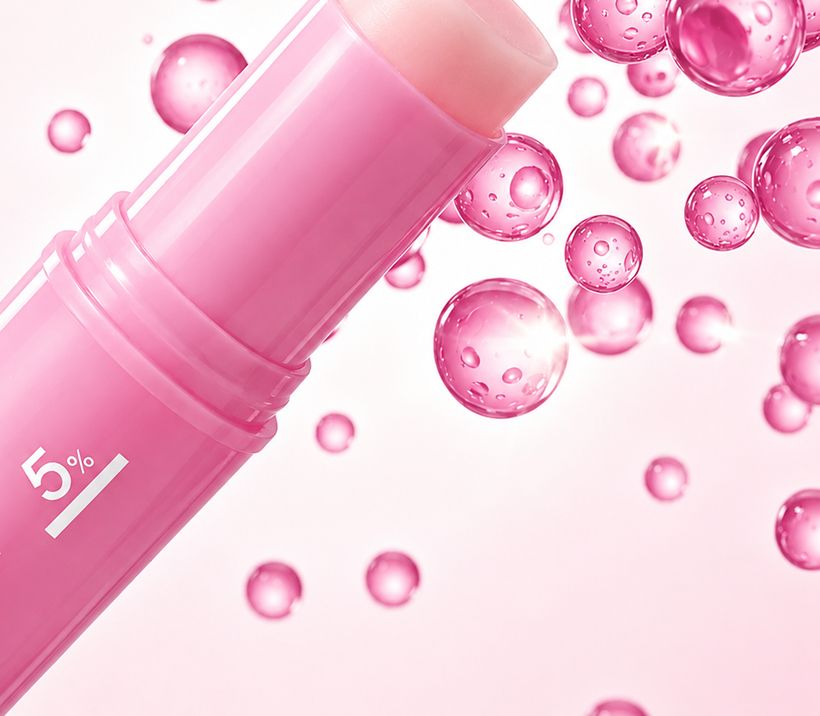 Detail of the Danchel PDRN Pink Collagen Volume Multi Balm label