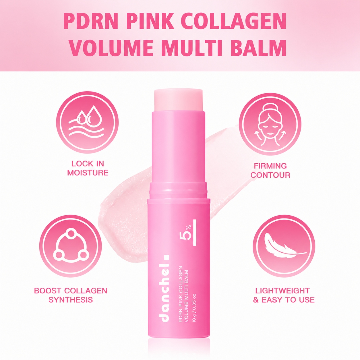 Danchel Radiant Glow - Collagen Multi Balm Stick