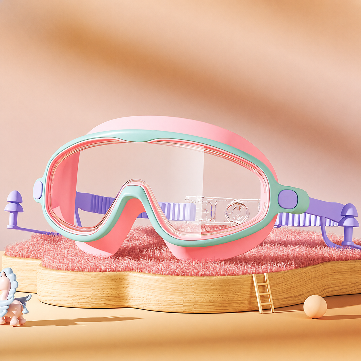 Vibrant Kids Swim Goggles