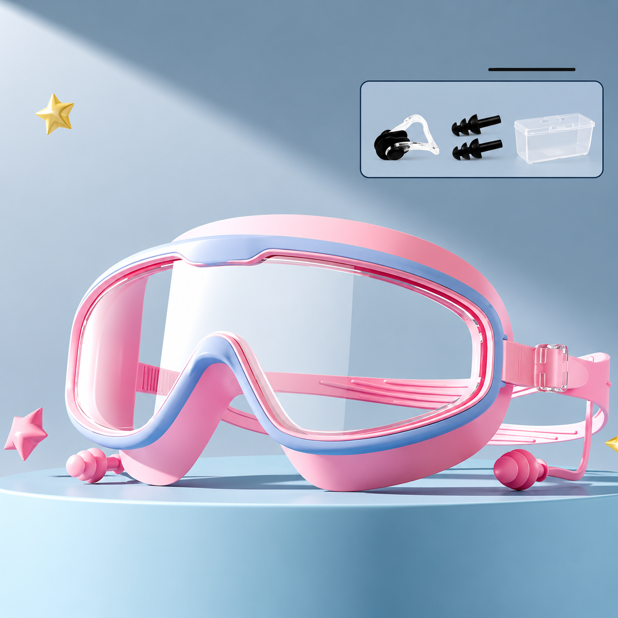 Vibrant Kids Swim Goggles