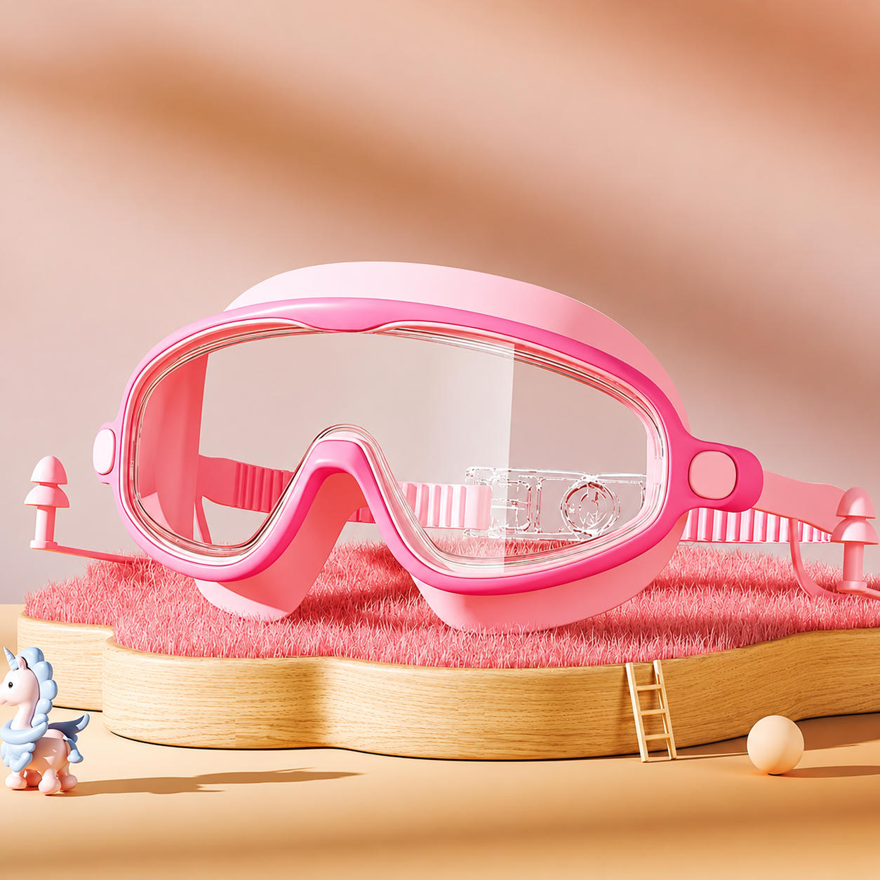 Vibrant Kids Swim Goggles