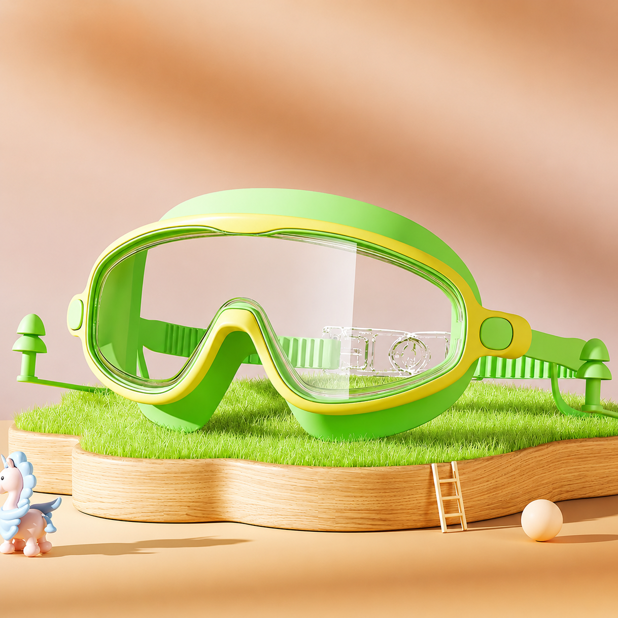 Vibrant Kids Swim Goggles